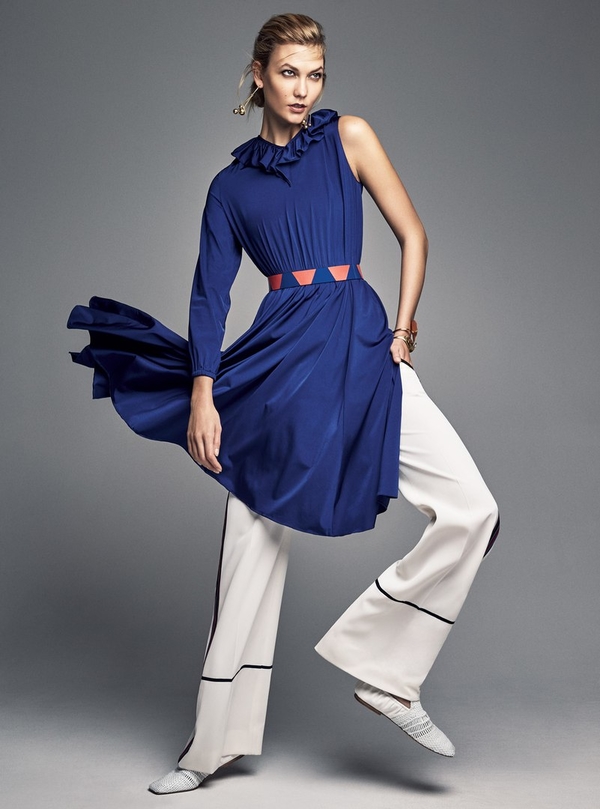 Карли Клосс снялась в стильном фотосете для Vogue US