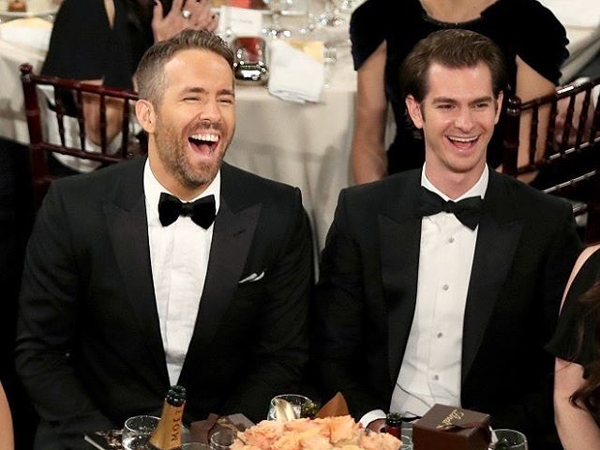 Золотой глобус 2017: поцелуй Рейнольдса и Гарфилда озадачил фанатов