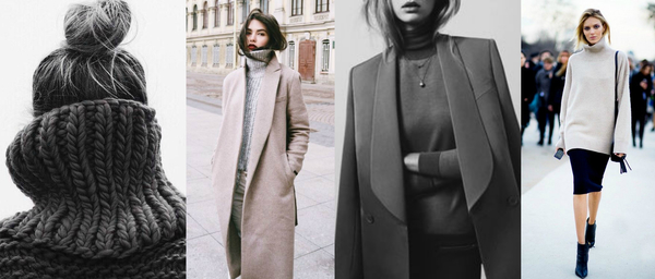 Как носить свитер с горлом этой зимой