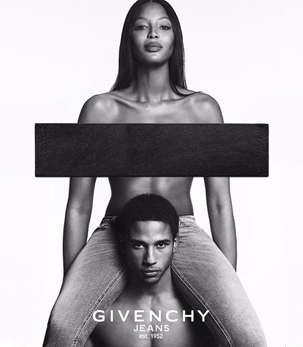 Наоми Кэмпбелл обнажилась в новом кампейне Givenchy