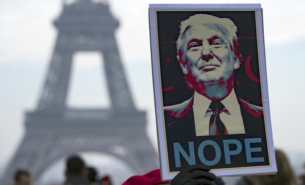 Женский марш против Трампа: Йоханссон, Терон и Мадонна выступили с протестом