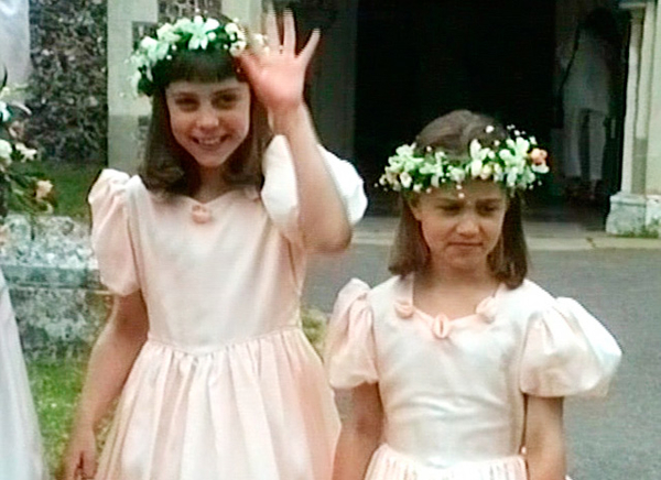 В Сеть попало архивное видео с девятилетней Кейт Миддлтон