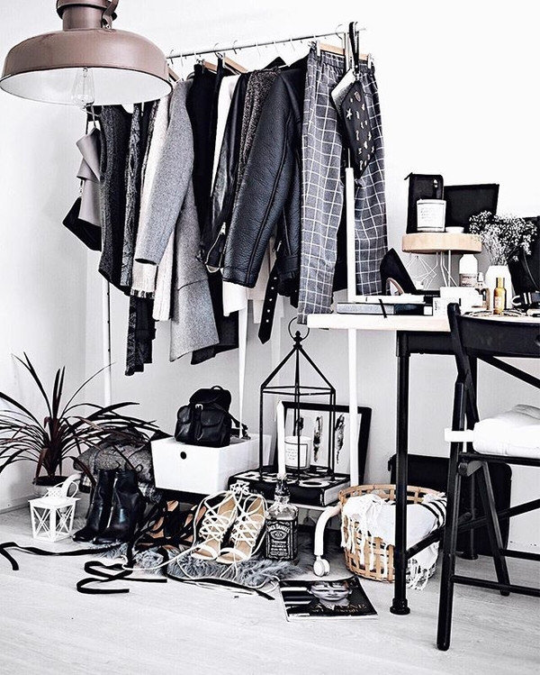 30 самых красивых гардеробных модных блогеров