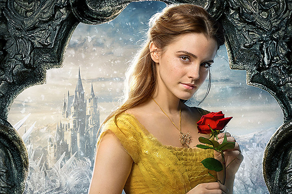 Красавица и чудовище: компания Disney выпустила "живые" постеры фэнтези