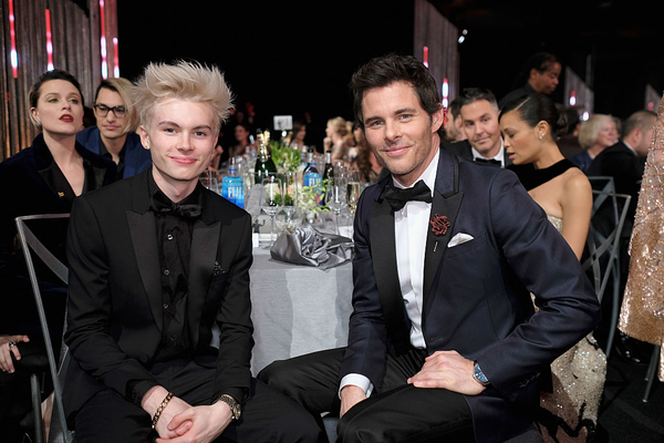 Как две капли воды: Джеймс Марсден вывел в свет 15-летнего сына