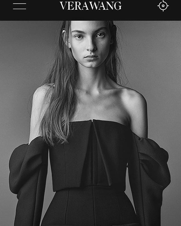 Украинская модель украсила кампейн Vera Wang