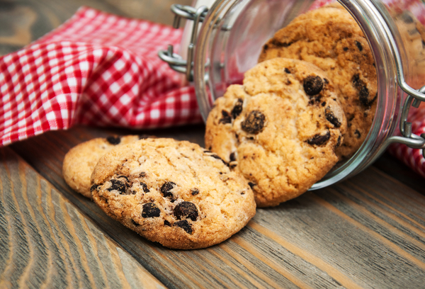 Как приготовить овсяное печенье с шоколадом