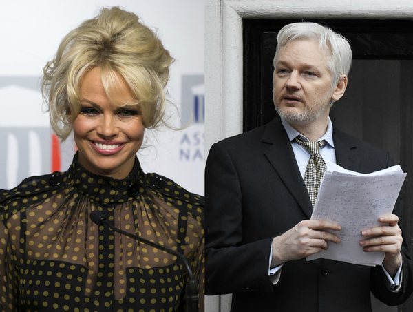 Памела Андерсон встречается со скандальным Джулианом Ассанжем – СМИ