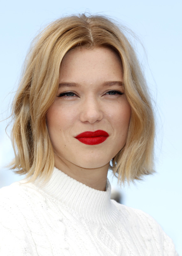 Леа Сейду родила первенца