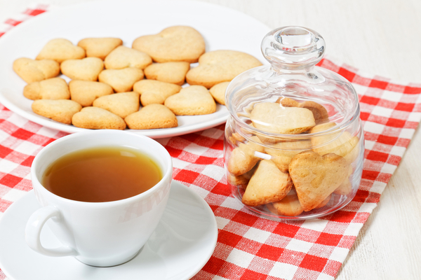 Рецепты на День Валентина: песочное печенье в виде сердечек