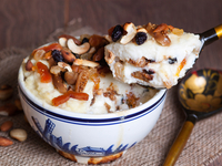 Гурьевская каша с сухофруктами