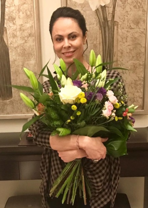 Жена Виталия Кличко показала, как готовит тело к весне