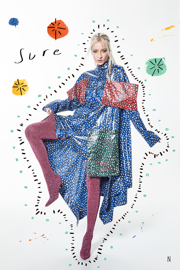 Олимпия Вайтмусташ и Анна Ризатдинова  украсили свежий lookbook ANDRE TAN