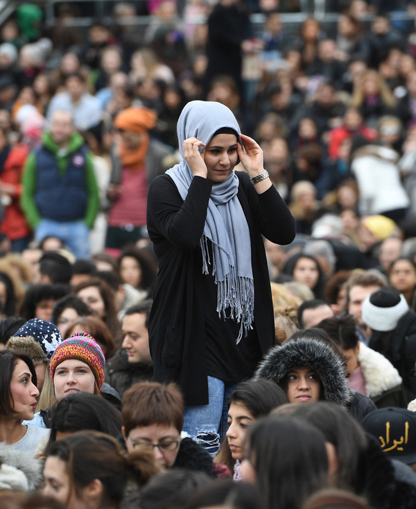 Оскар 2017: в Лондоне вышли на марш протеста против Трампа