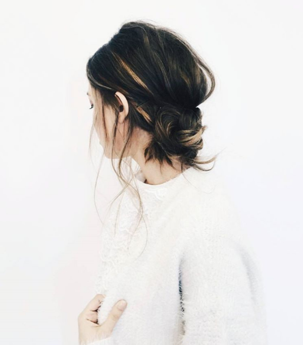 Новый beauty-тренд: пучок-"банан"