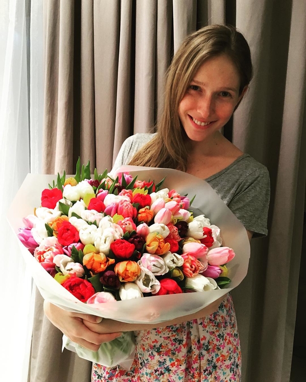 Осадчая рассказала, как они с Горбуновым выбирали имя для сыночка