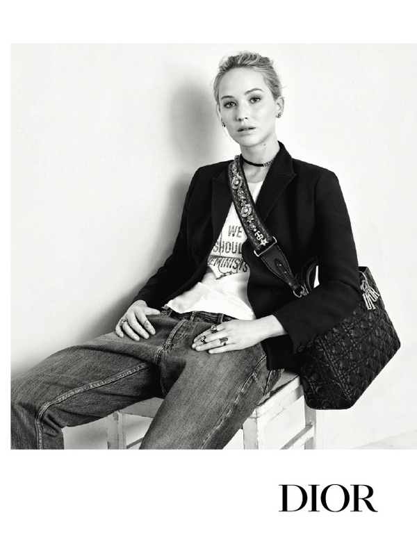 Дженнифер Лоуренс снялась в феминистическом кампейне Dior