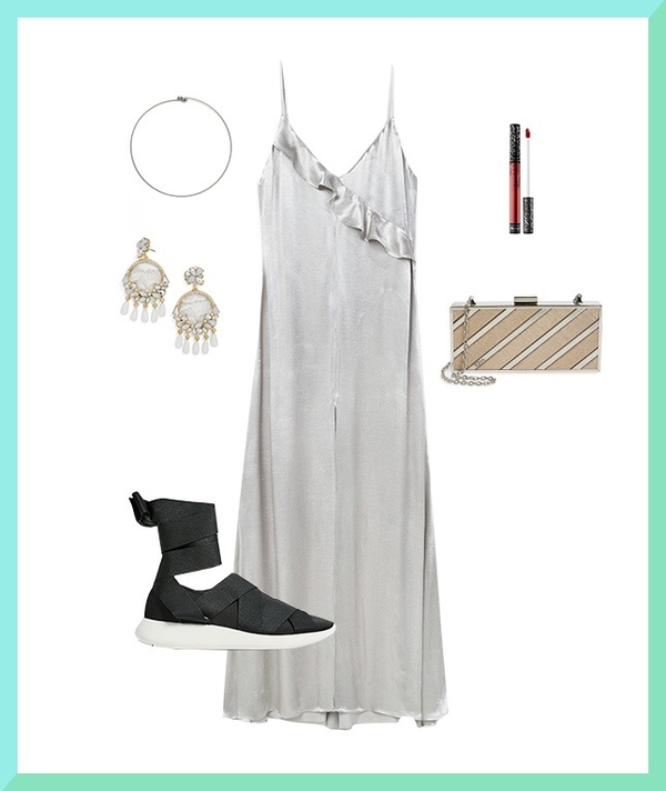 Как носить кроссовки: стильные образы для особого случая