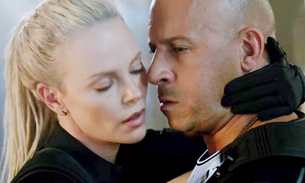 Вин Дизель о поцелуе с Шарлиз Терон: Она чуть не съела мои губы