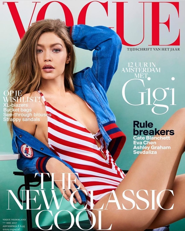 Джиджи Хадид снялась для обложки Vogue Netherlands