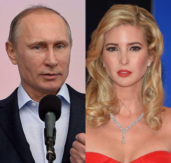 Иванка Трамп и Владимир Путин попали в список 100 самых влиятельных людей мира
