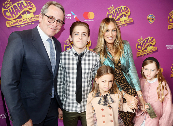 Сара Джессика Паркер вышла в свет с подросшими детьми