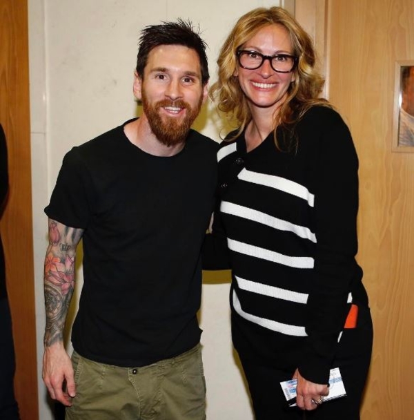 Джулия Робертс оконфузилась после чемпионата Испании по футболу