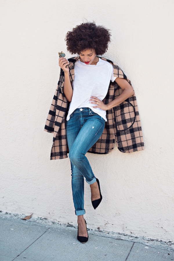 Выбираем белую футболку по типу фигуры