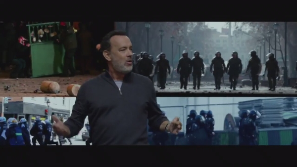 В новом фильме с Томом Хэнксом показали кадры из Евромайдана