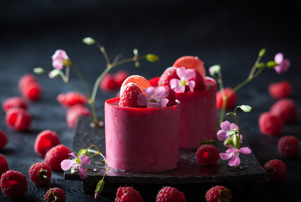 Как приготовить французский малиновый мусс