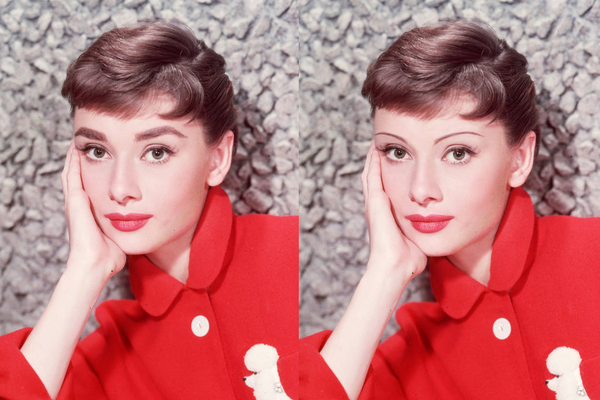 Как бы выглядели звезды с тонкими бровями: от Хепберн до Бейонсе