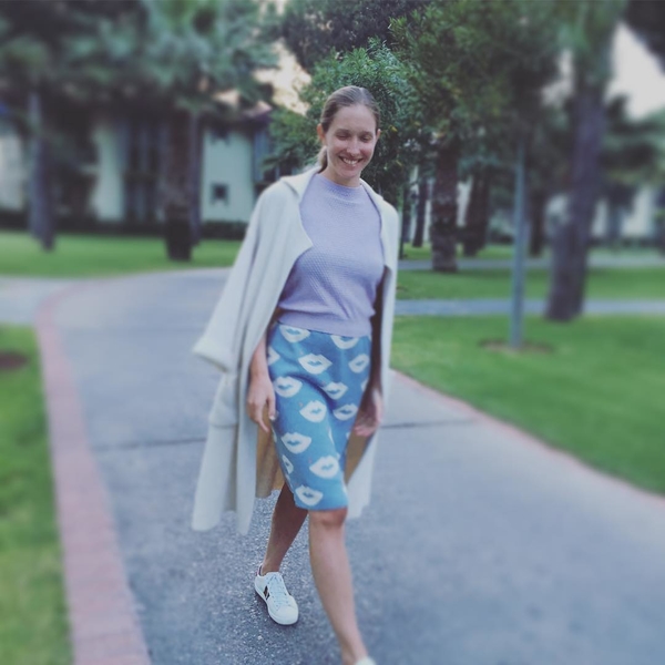 Катя Осадчая показала архивное фото