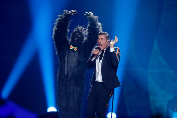 Евровидение 2017 финал с "горилой": фото и видео выступления Италии