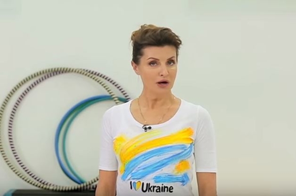Зарядка с первой леди: Марина Порошенко дебютировала в роли телеведущей