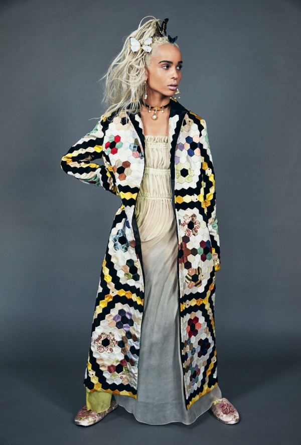 Влюбленная в природу: Зои Кравиц появилась на страницах Allure