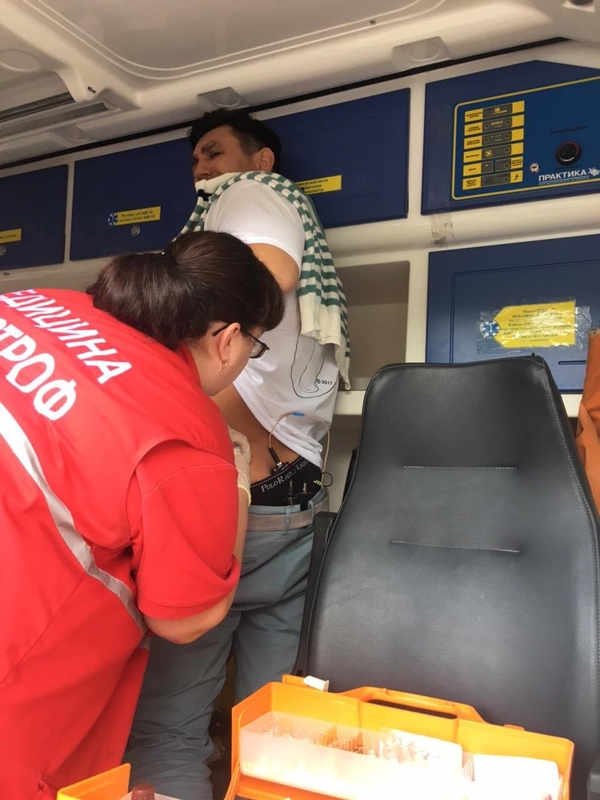 Николая Тищенко госпитализировали во время съемок