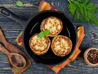 Куриные котлеты с зеленью и горчицей