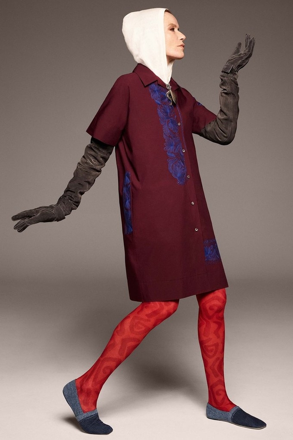 78-летняя модель украсила lookbook круизной коллекции Acne Studios