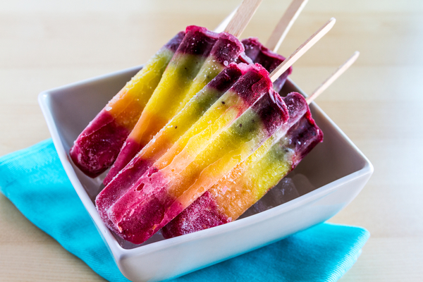 Как приготовить радужное мороженое без сахара