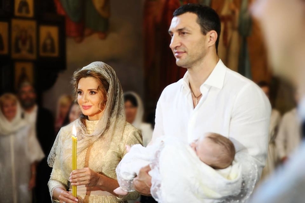 Марченко и Владимир Кличко крестили дочь Шуфрича