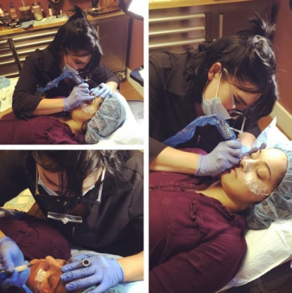 Новый тренд: тату-веснушки