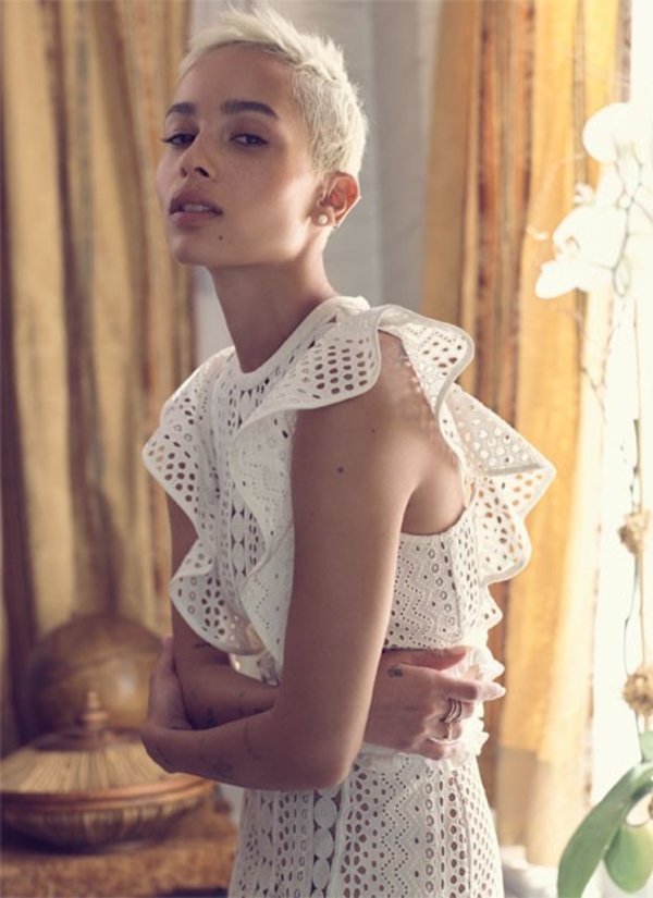 Зои Кравиц рассказала о жизни с Николь Кидман