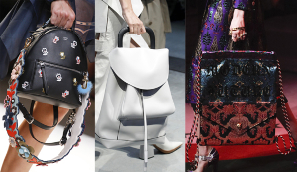 Долой сумки: модные рюкзаки лета 2017