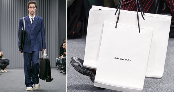 Balenciaga представил “картонную” сумку за 1000 долларов
