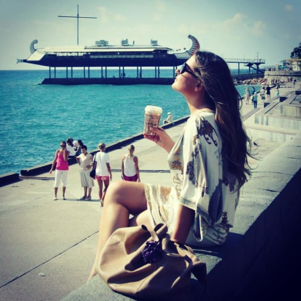 Места моего детства: Наталья Могилевская поделилась фото из Крыма