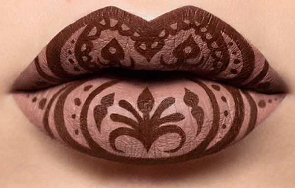 Макияж для губ: удивительные варианты