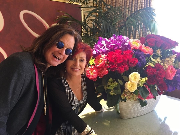 Оззи и Шэрон Осборн трогательно поздравили друг друга с годовщиной свадьбы