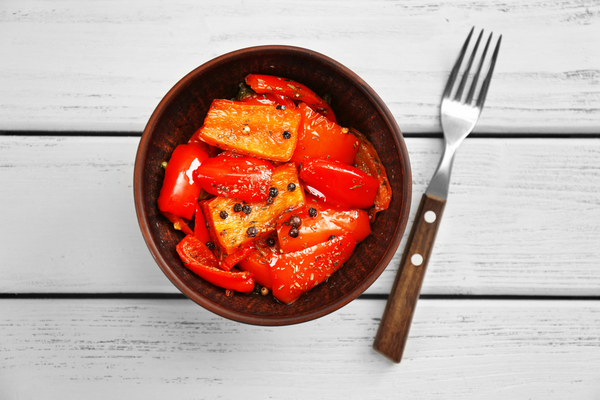 Запеченный болгарский перец: три вкусные идеи