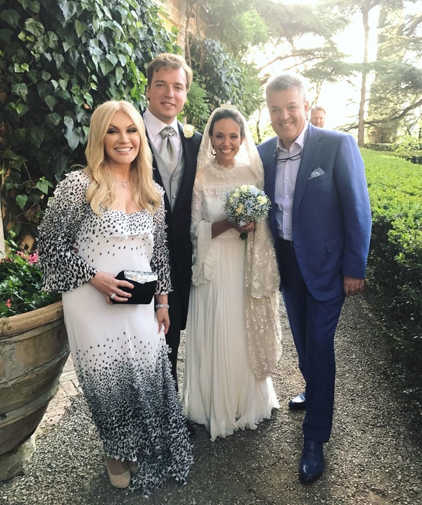 Таисия Повалий погуляла на свадьбе итальянской принцессы