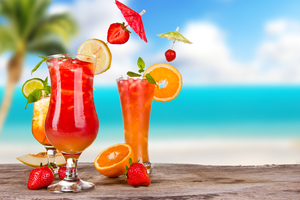 Как приготовить коктейль Секс на пляже